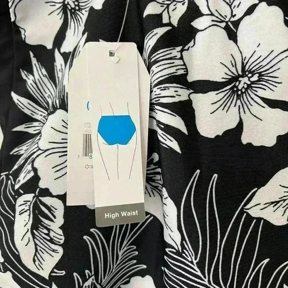 Time and Tru Floral High Rise Bottoms 3X 24W-26W NWT - Picture 7 of 9